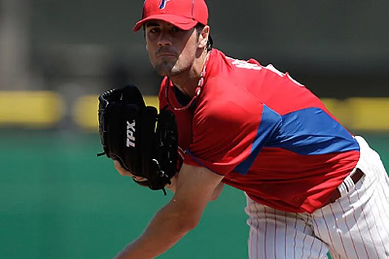 Cole Hamels was 14-9 with a career-best 2.79 ERA last year in 2011. (David Maialetti/Staff file photo)