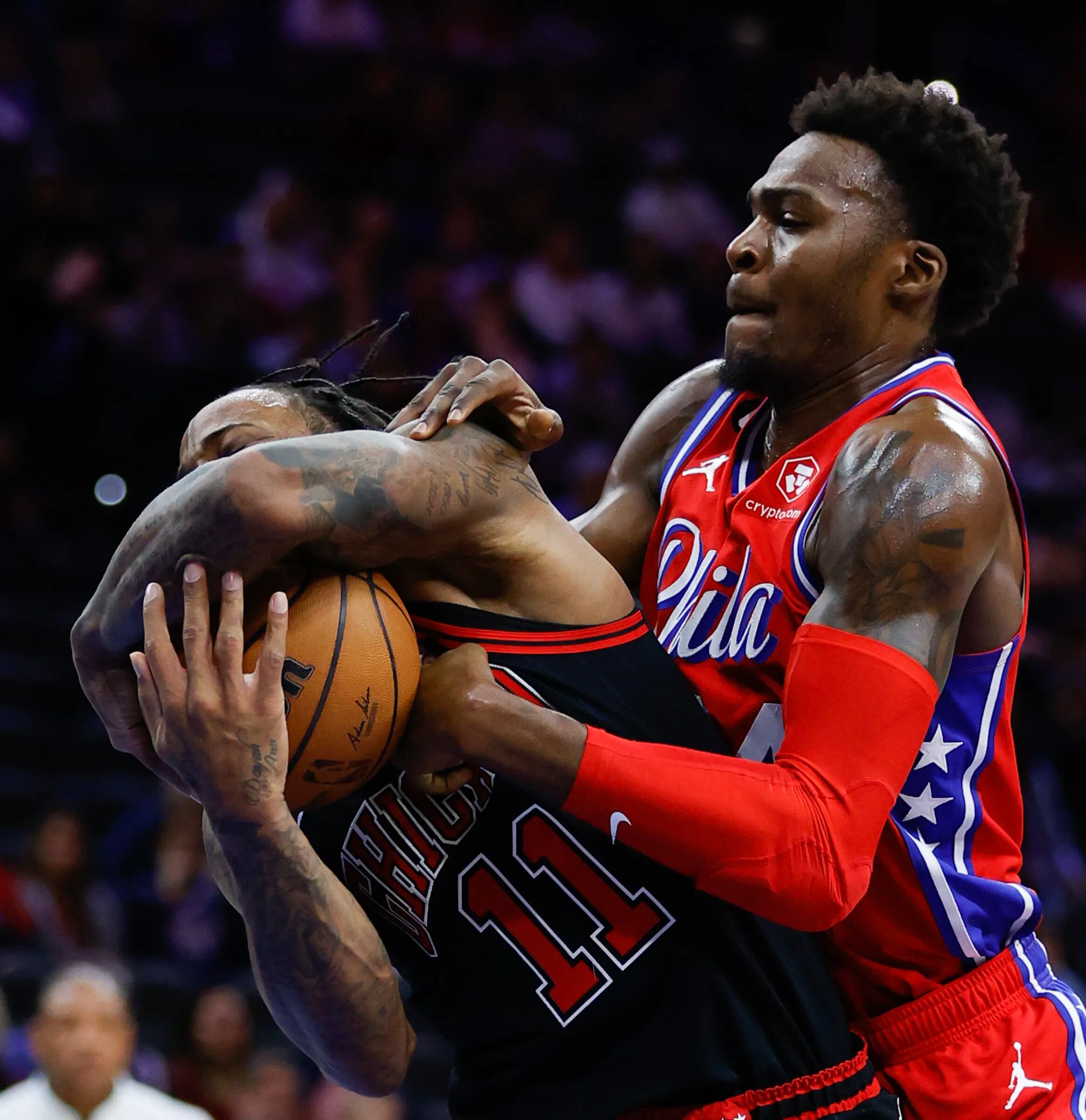 Photos from the Sixers losing to the Bulls