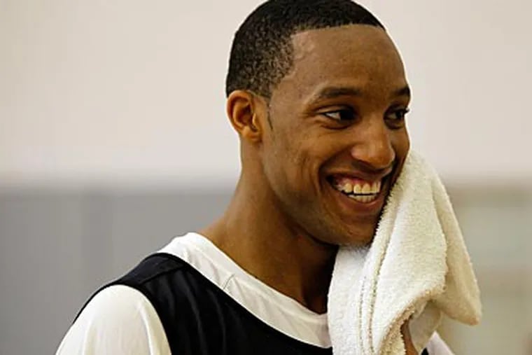 Evan Turner visited the 76ers today for his only workout before the NBA draft. (Yong Kim / Staff Photographer)