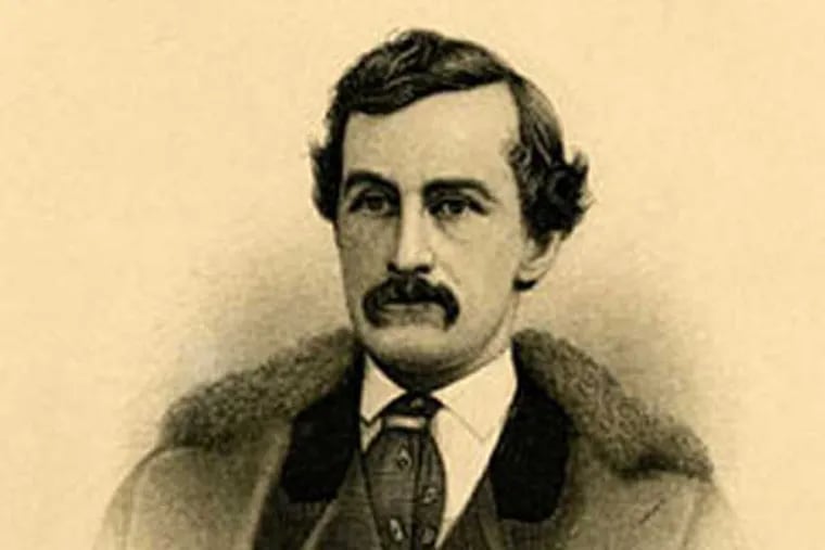 You have an engraving of John Wilkes Booth. The credit should be: Courtesy of the Historical Society of Pennsylvania