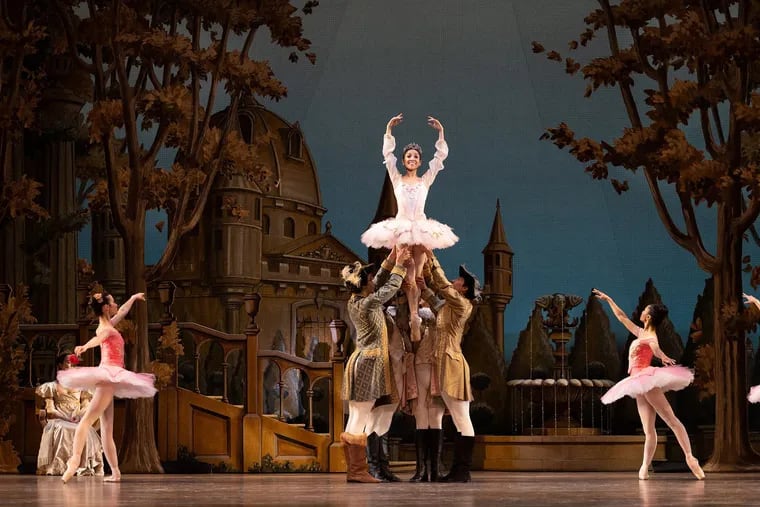 Philadelphia Ballet dancer Nayara Lopes is Aurora in Angel Corella's "Sleeping Beauty."