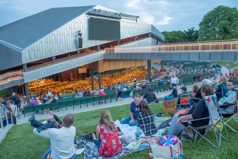 At the Philly Pops' recent Memorial Day salute, Mann Center audiences found a restored shed and other improvements.