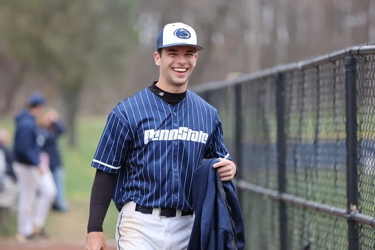 Penn State Abington infielder/pitcher Ryan McCarty set the single-season Division III record for total bases.