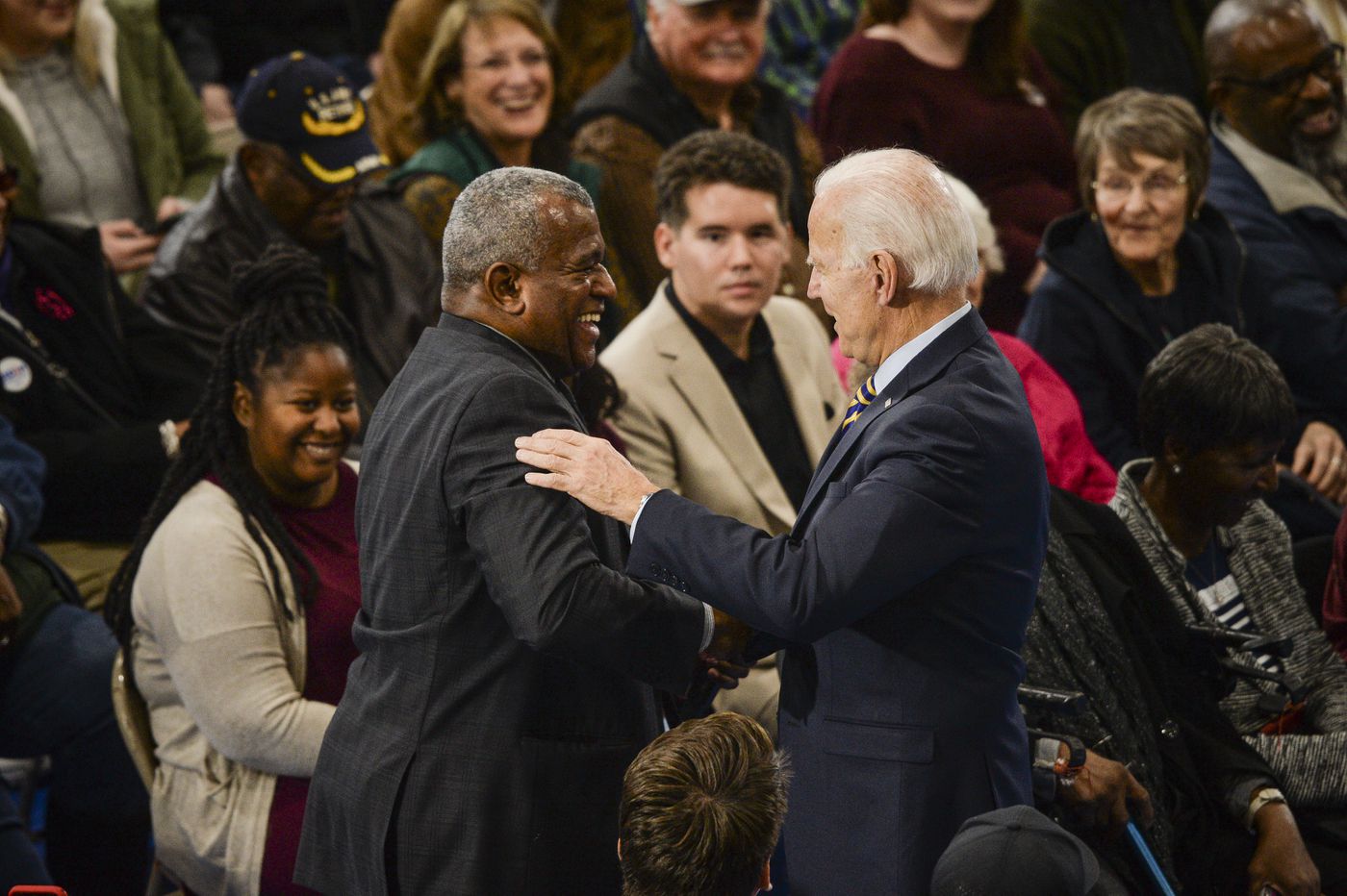 Joe Biden gets love from South Carolina's older black voters — but not their kids