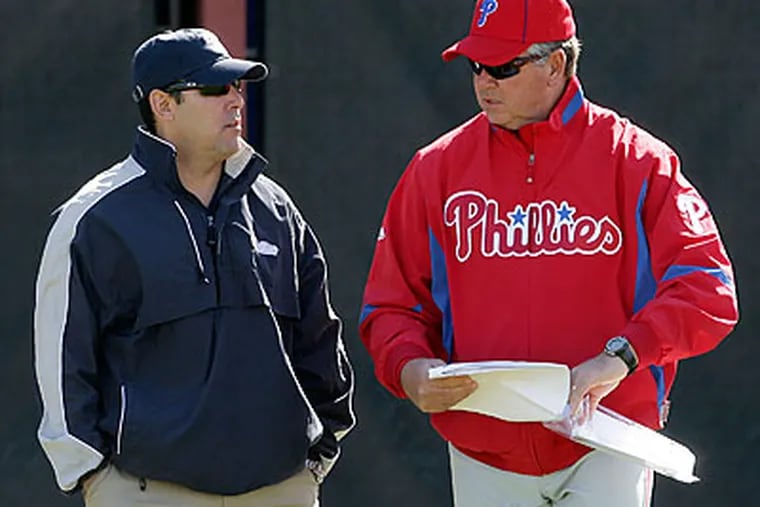 Ruben Amaro Jr. has some big decisions to make after injuries to Chase Utley and Placido Polanco. (Yong Kim/Staff file photo)