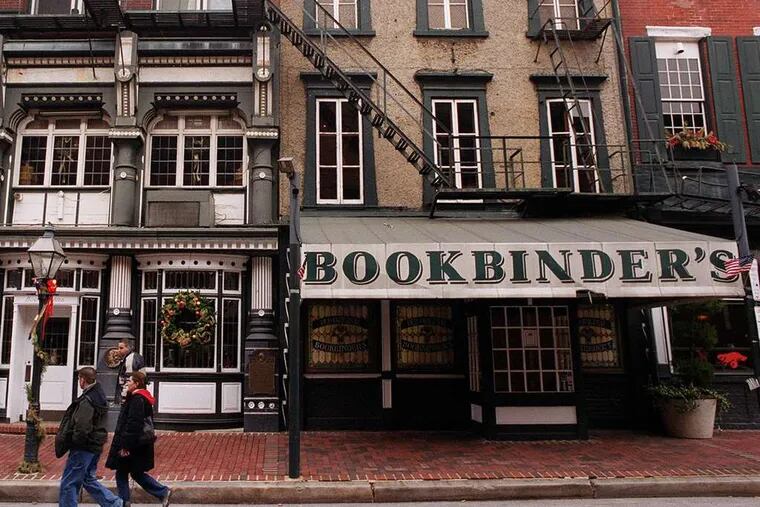 Venerable Old Original Bookbinder's, Second and Walnut, is one of many restaurants Philadelphians still miss.
