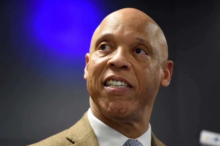 Superintendent William R. Hite Jr. is shown in a file photo. Hite, since 2012 the Philadelphia School District leader, is the subject of a petition expressing no confidence recently started by the principals' union.