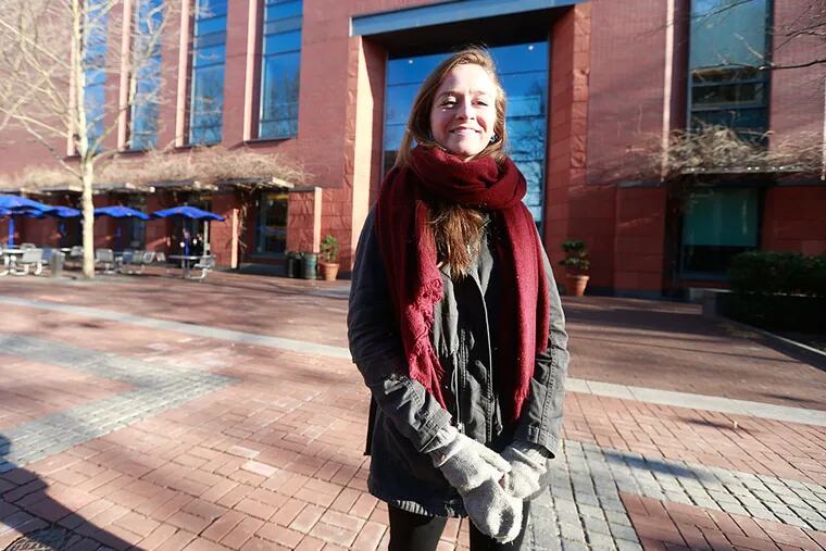Senior Lauren McCann has learned a lot about coping in a high-pressure environment at Penn. Her
project has seniors writing advice letters to their younger selves.