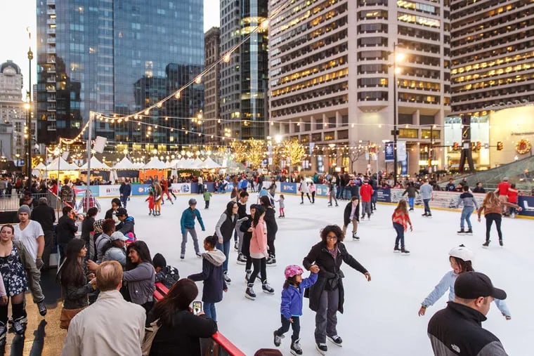 Dilworth Park's Rothman Ice Rink re-opens this Friday.