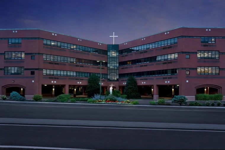 Holy Redeemer Medical Center, in Meadowbrook, Montgomery County.