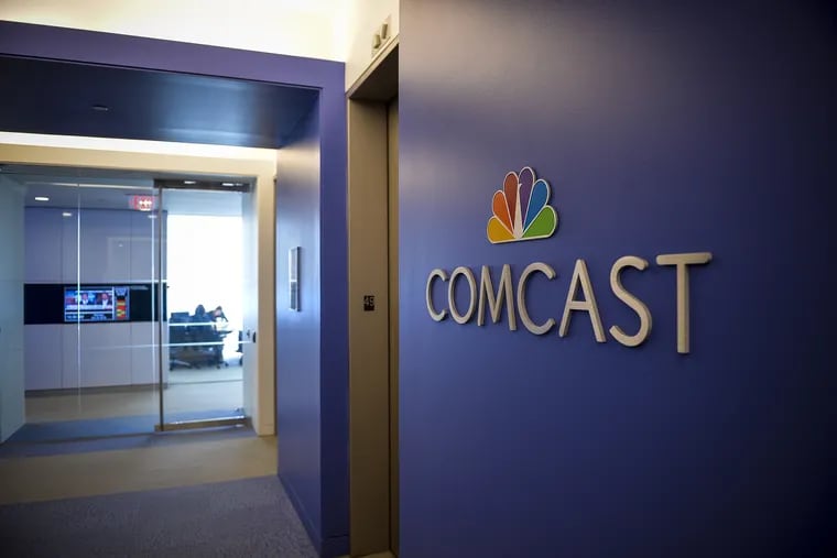 Comcast headquarters in Philadelphia.