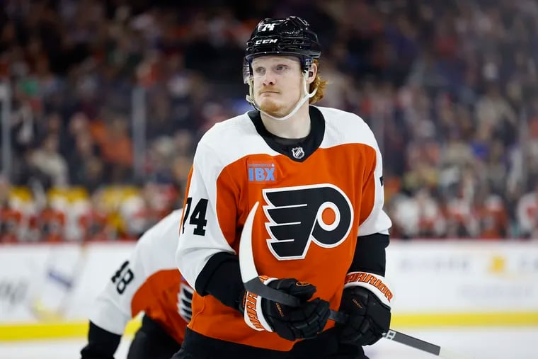 Flyers winger Owen Tippett believes going on the road can help the Flyers as they battle for playoff positioning.