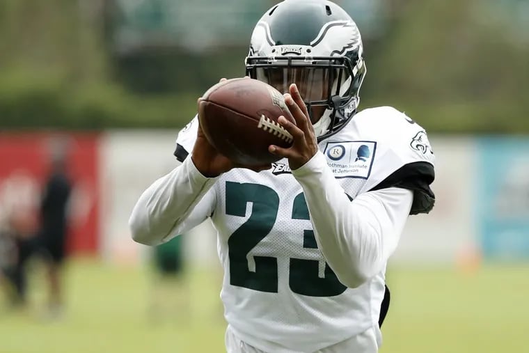 Starting safety Rodney McLeod showed up for practice Friday in helmet and cleats, after coach Doug Pederson included McLeod in a group Pederson said wouldn’t practice.