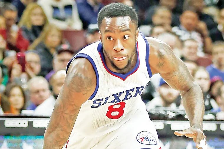 Sixers' Tony Wroten will miss an unknown amount of time following surgery on his torn ACL. (Yong Kim/Staff Photographer)