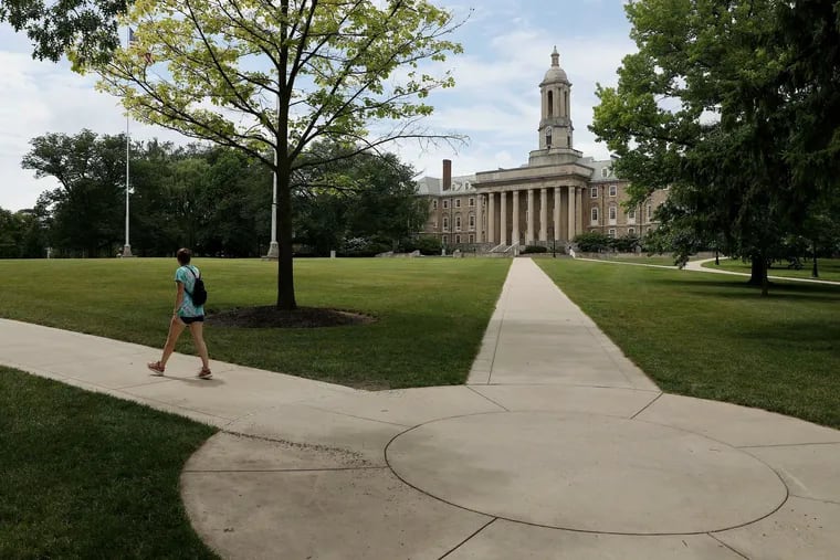 Pennsylvania State University's main campus in State College.