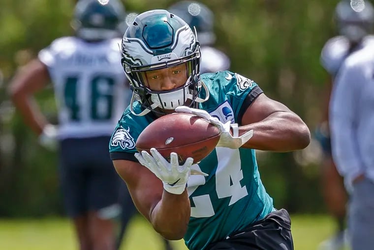 Jordan Howard is expected to be the Eagles' first-down running back heading into the season.