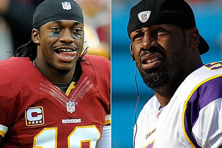 There's no other explanation for why Donovan McNabb thinks that anything Robert Griffin III does is any of his business. (AP file photos)