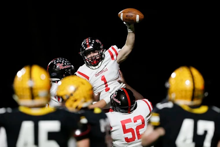 Coatesville High's Ricky Ortega scored five touchdowns on Friday to help the Red Raiders get to the District 1 Class 6A title.