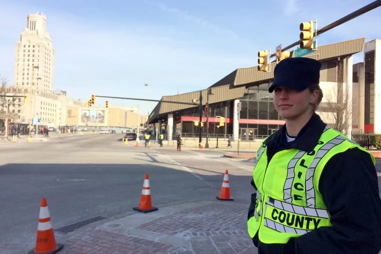 Camden Police Officer Breanna Mariner said she will be working when the bitter cold temperatures arrive on Friday.