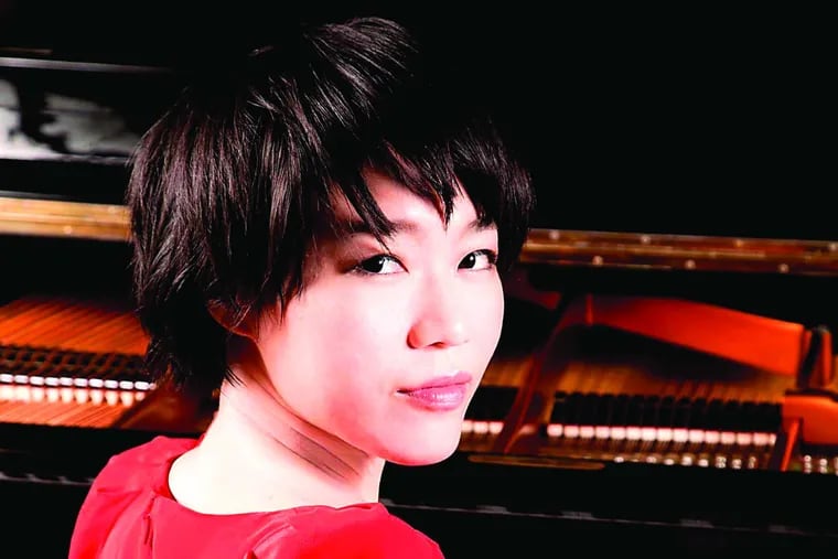 Pianist Ching-Yun Hu. HANSHUN WANG