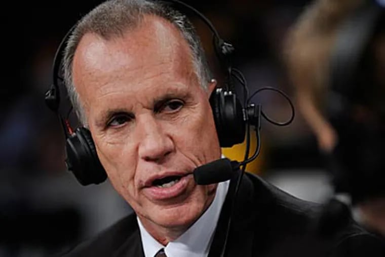 Doug Collins played for the Sixers from 1973 to 1981. (Kevork Djansezian/AP file photo)