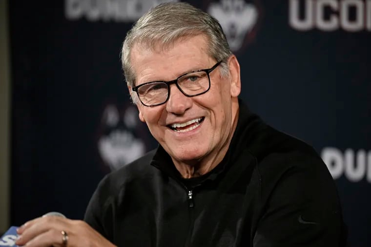 UConn coach Geno Auriemma is the new namesake for the USBWA's women's coach of the year award. He's won the award six times.