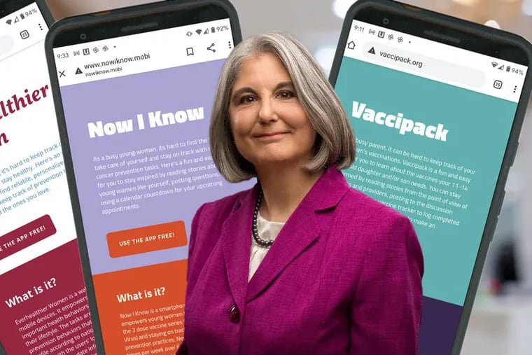 Anne Teitelman, a nurse-scientist and associate professor at the University of Pennsylvania School of Nursing, created an app to increase HPV vaccination rates.