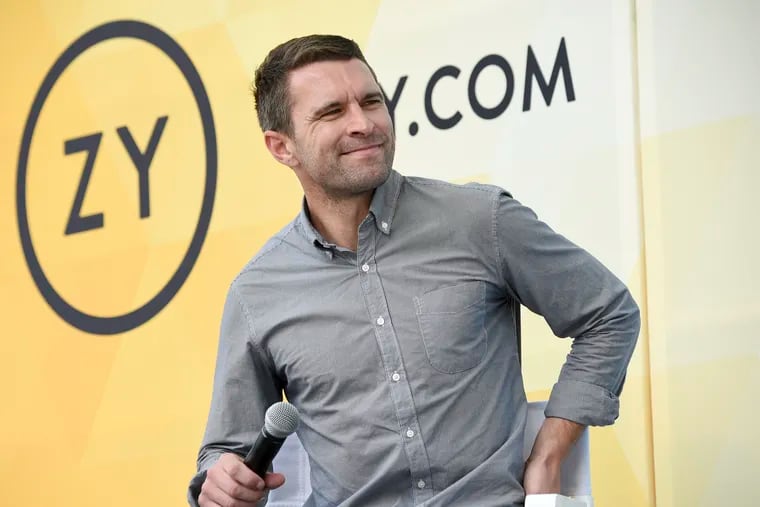 Allbirds cofounder Tim Brown speaks at OZY Fest in Central Park in New York in 2018. Online shoe brand Allbirds opened a store in Philadelphia in 2020 and plans to more than double its store count next year, hoping to reach shoppers who want to touch and try on its wool shoes.