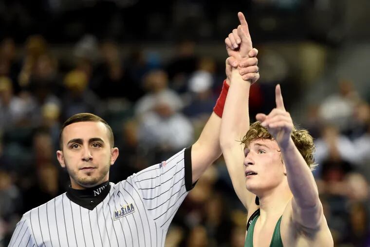 Camden Catholic wrestler Lucas Revano, with four regional titles, wants ...