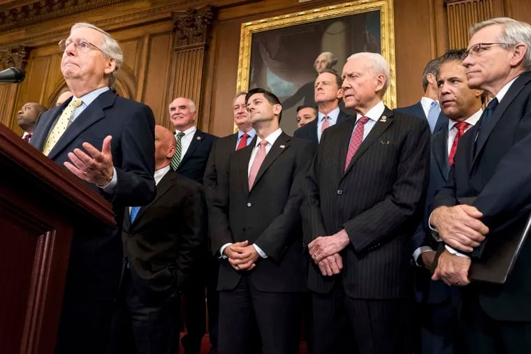 The 115th Congress, Republican members of which are pictured here, was one of the oldest in history.