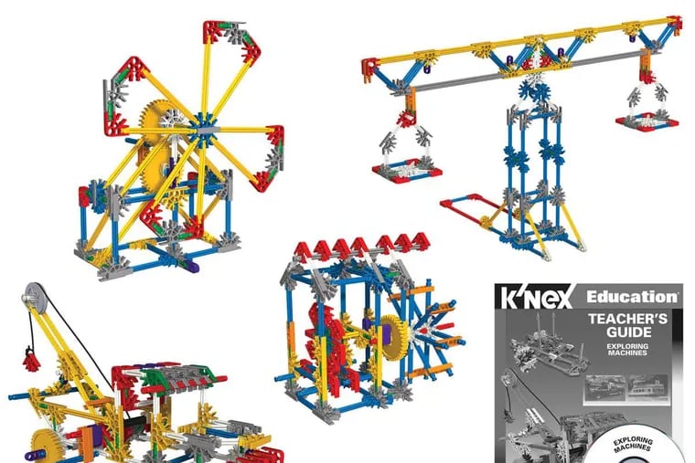 The K’Nex Education Exploring Machines set retails for $174.99.