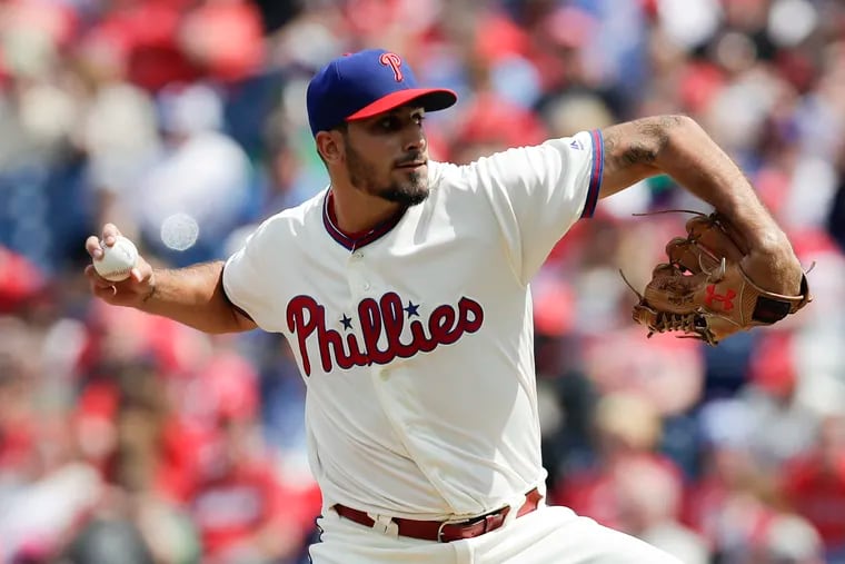 “It was what I’ve been wanting my whole career -- to be able to go as long as I can, especially when you’re at 90-plus pitches after six innings," Zach Eflin said after the game.