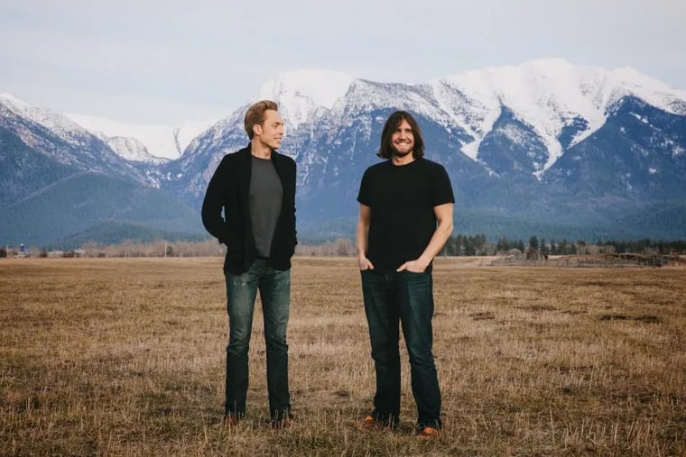 The Minimalists — Joshua FIelds Millburn (left) and Ryan Nicodemus — started with a blog and books and now also include a Netflix documentary, a podcast, and lecture tours. They’ll be in Philly on Thursday,