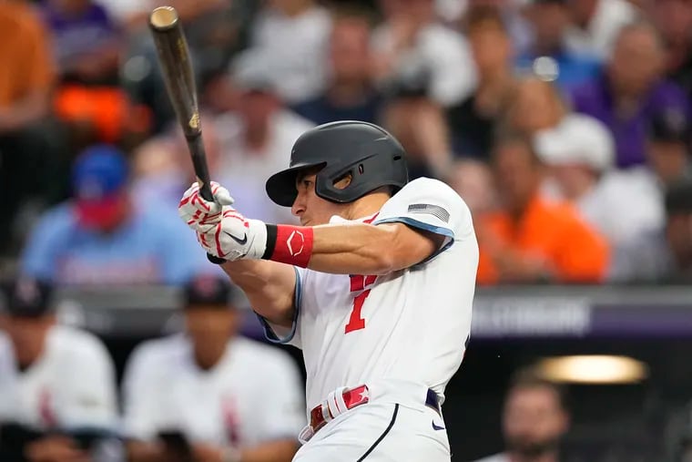 J.T. Realmuto homered in Tuesday's All-Star Game in Denver, and now the Phillies need their catcher to have a strong second half.