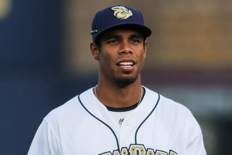 Nick Williams, one of the Philadelphia Phillies’ top minor league outfielder prospects, is finally heading up to the major leagues from the triple-A Lehigh Valley IronPigs.