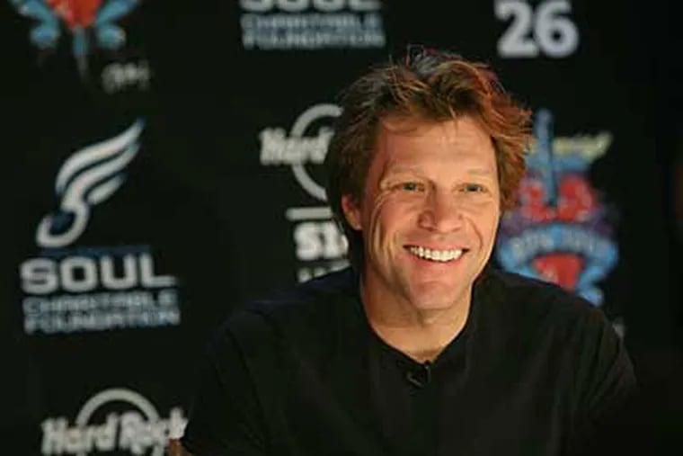 Jon Bon Jovi will no longer be affiliated with the Philadelphia Soul when they return to the AFL. (AP photo / Diane Bondareff)