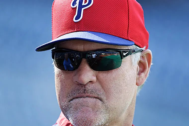 Phillies manager Ryne Sandberg. (Laurence Kesterson/AP)