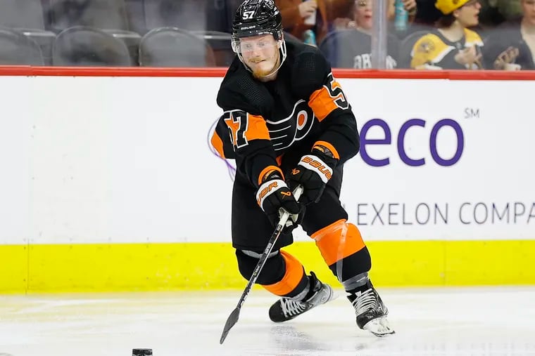 Flyers right wing Wade Allison, who was drafted in 2016 by the team, was placed on waivers Friday.