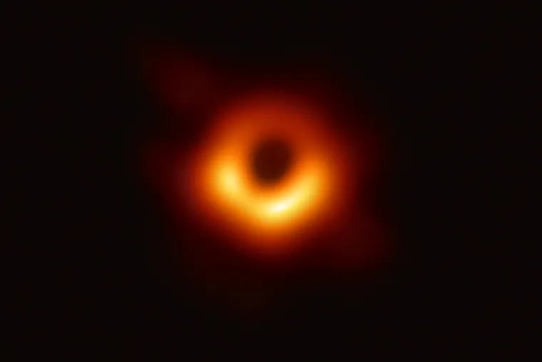 The Event Horizon Telescope (EHT) -- a planet-scale array of eight ground-based radio telescopes forged through international collaboration -- was designed to capture images of a black hole.