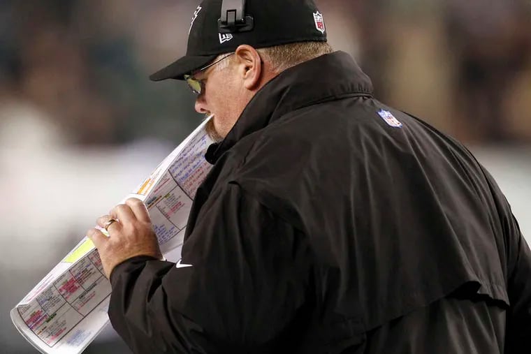 Andy Reid has done a lot of winning in his 14 seasons, but count on this one to be his last.YONG KIM / STAFF PHOTOGRAPHER