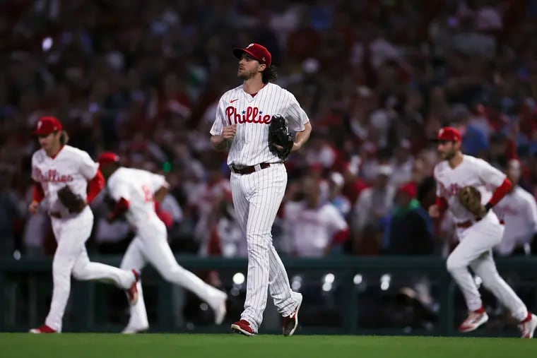 Phillies Turn to Upcoming Free Agent Aaron Nola to Pitch Past Arizona and  Into World Series