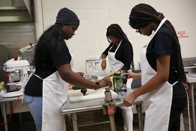 Some Philadelphia University District culinary courses have no foodstuff