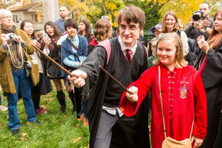 On Friday and Saturday, Chestnut Hill will transform into Hogsmeade, the famed magical town of shops from J.K. Rowling’s best-selling series