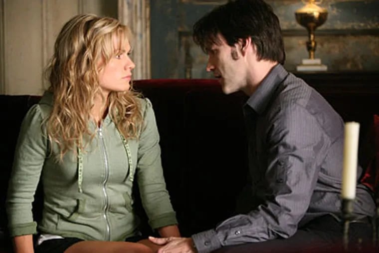 Anna Paquin and Stephen Moyer in "True Blood."