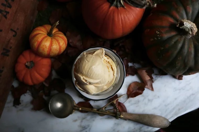 Across Philadelphia this fall, find pumpkin treats ranging from ice cream to slushies to doughnuts to cakes and beyond, all flavored with warming spices like cinnamon, nutmeg, and cloves.