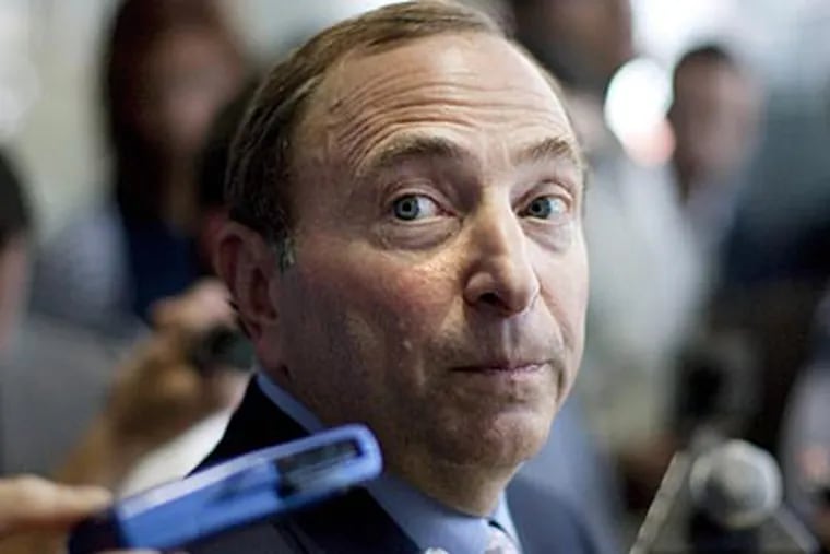 NHL commissioner Gary Bettman has been heavily criticized during the NHL lockout. (Chris Young/The Canadian Press/AP)