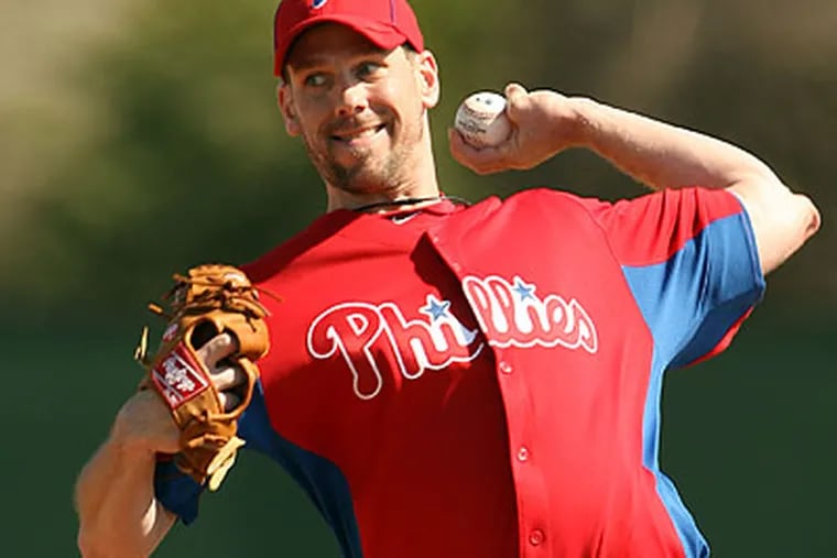 "We have a lot of talent to pick up the slack in case something bad happens," Cliff Lee said. (Yong Kim/Staff Photographer)