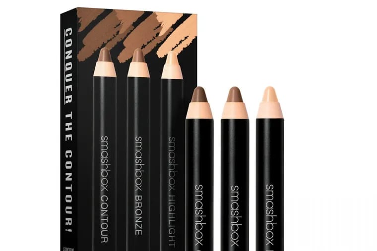 Use the Smashbox Step-By-Step Contour Stick Trio to carve out your cheekbones.
