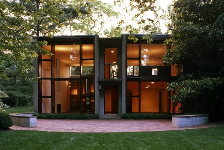 The Esherick House, designed by renowned architect Louis Kahn, is on the market for $1.1 million.