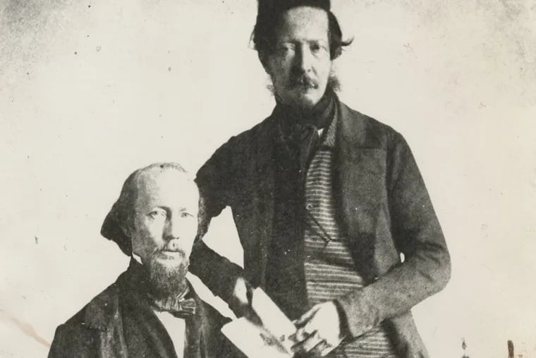 Undated portrait of William and Frederick Langenheim.